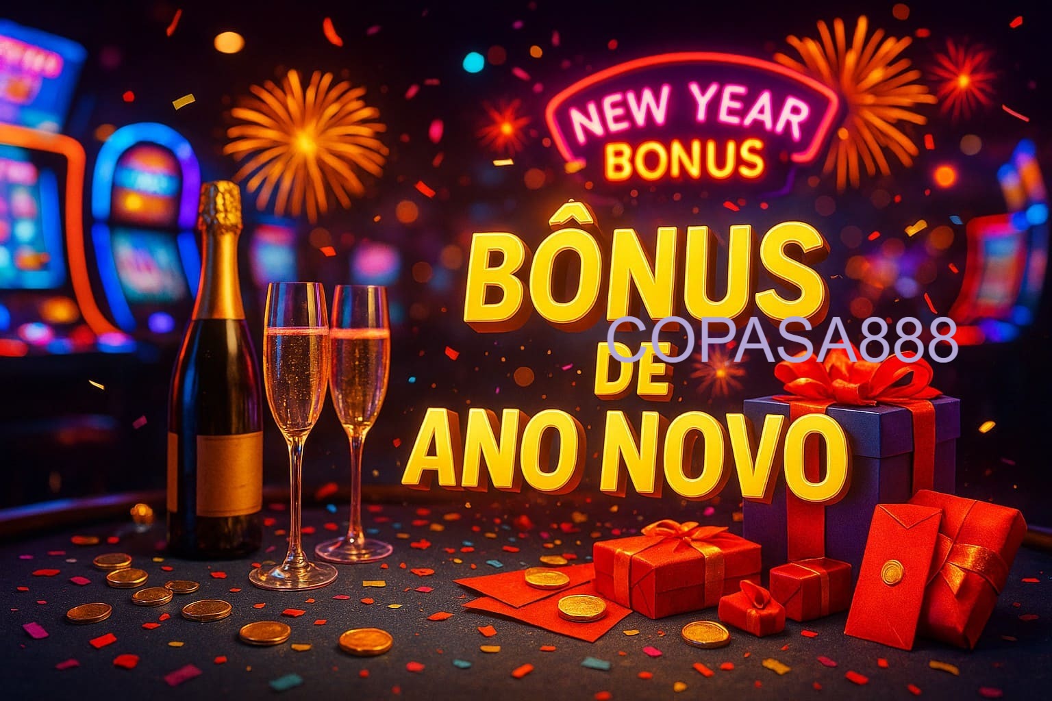 Promoções de Ano Novo no COPASA888